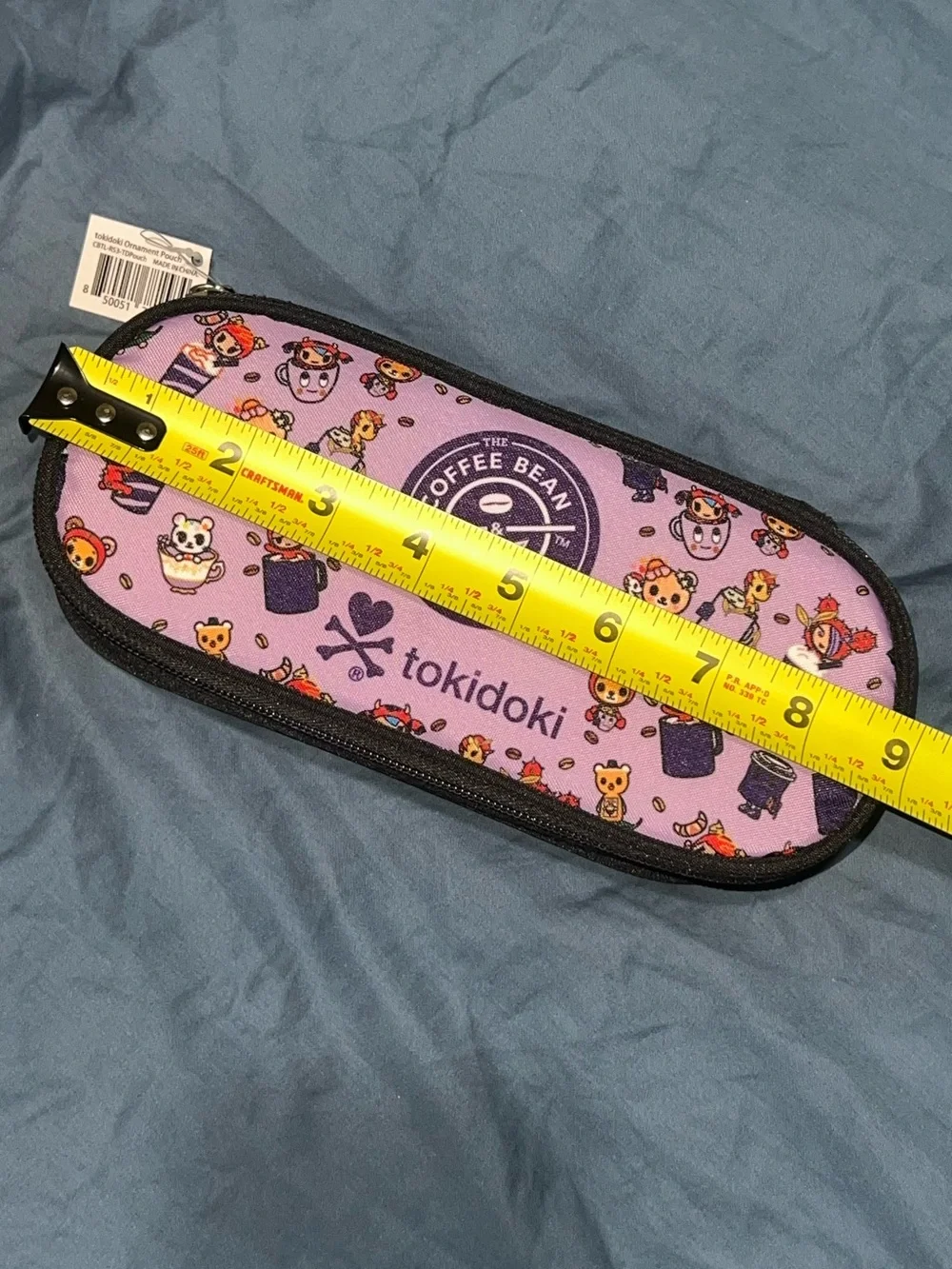Coffee Bean x Tokidoki Pencil Case - limited edition - Brand New